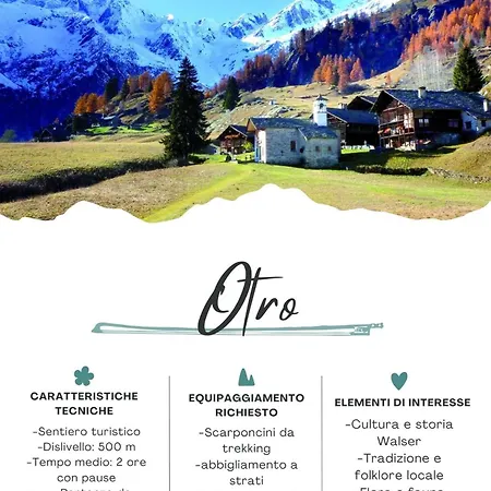 Montagna Di Luce Отель Аланья-Вальсезия